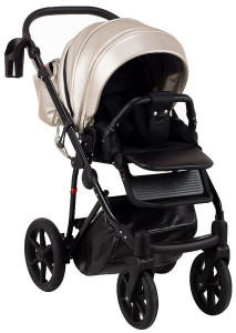 Коляска универсальная Bair Infinity, 2 в 1, 100% кожа